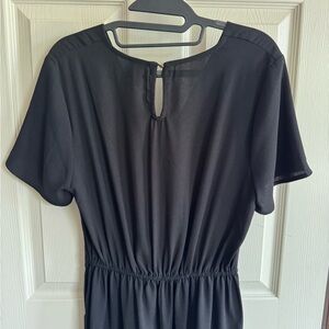 Black Capri jumpsuit